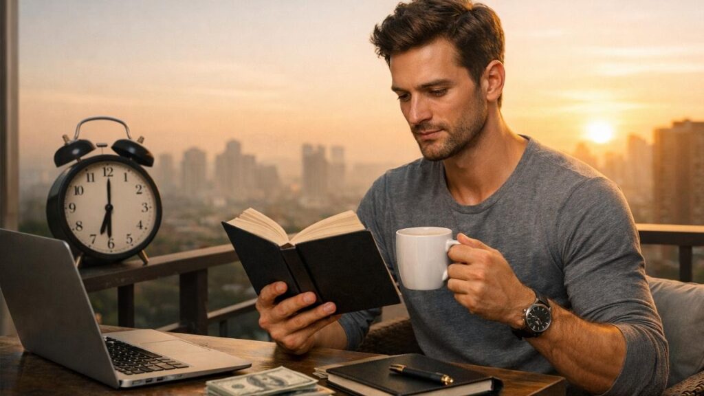 Millonarios autodidactas: el secreto de las 3 horas antes del trabajo