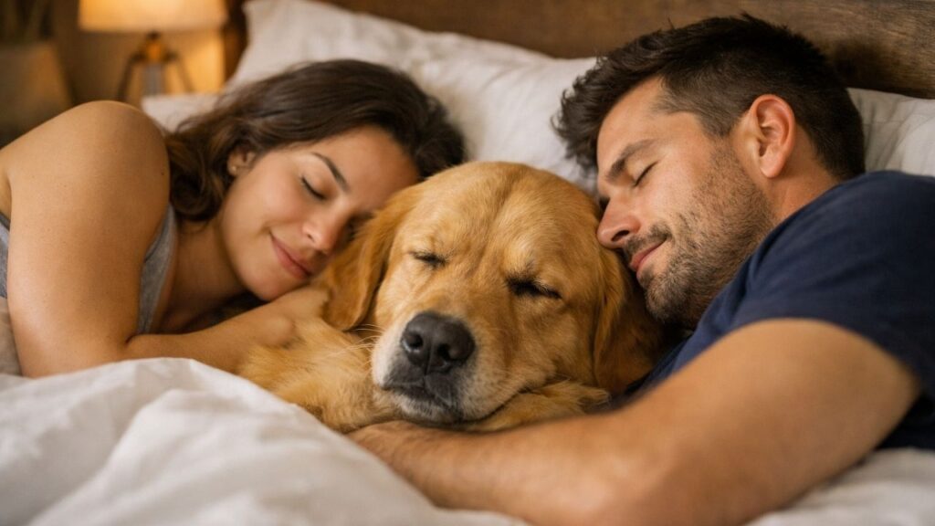 Psicología: dormir con tu perro no sustituye la intimidad, la complementa con compañía incondicional