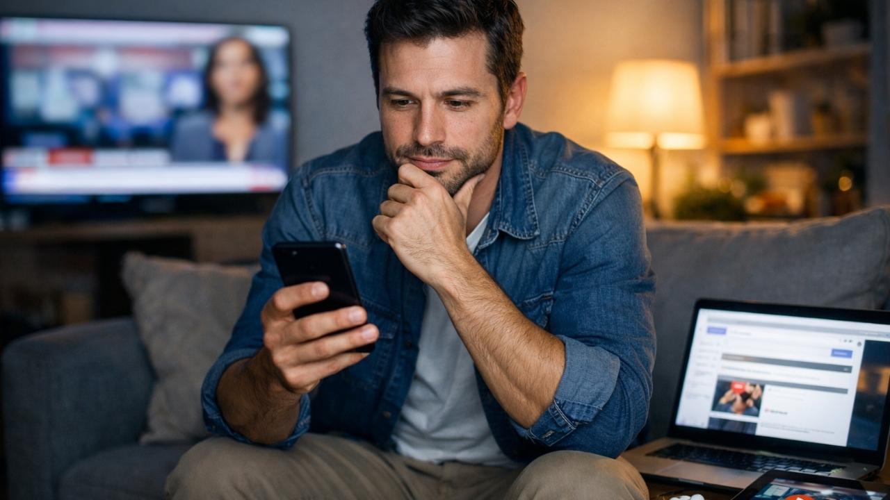 Psicología del espectador digital: elegir información sin entrar en la actuación